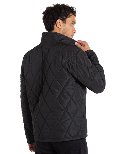 Jachetă de Poliester cu Interior Catifelat Stil Clasic Pentru Bărbați®