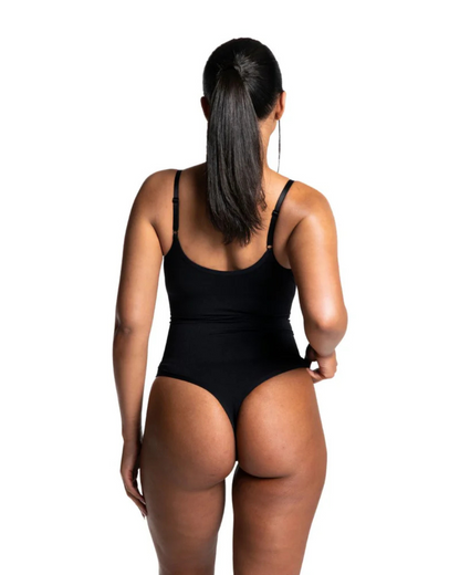 Bodysuit Shaper de înaltă Compresie cu Tanga