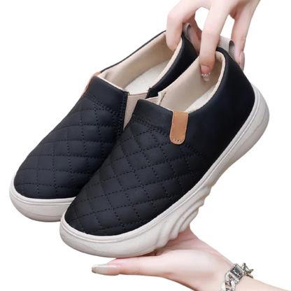 Adidași fără șireturi, căptușiți, pentru femei