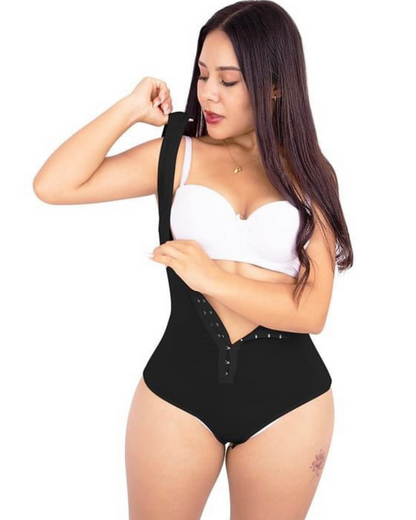 Bodysuit Tanga Shaper cu Compresie Ridicată
