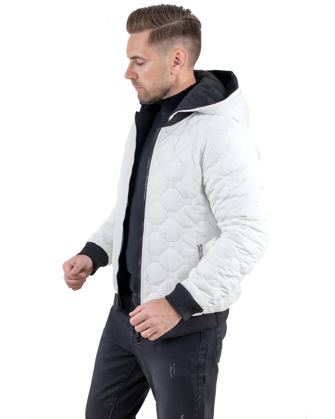 Jacheta reversibilă Versatilitate și protecție pentru bărbați®