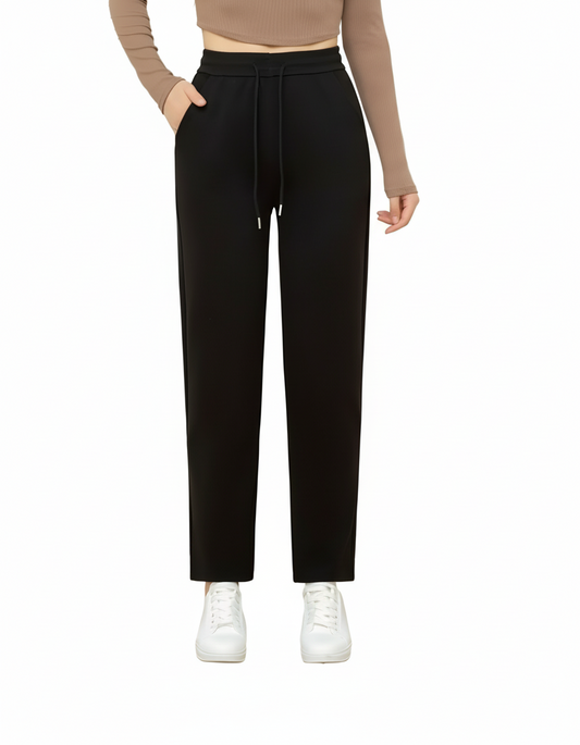 Pantaloni termici din fleece pentru femei pentru iarnă