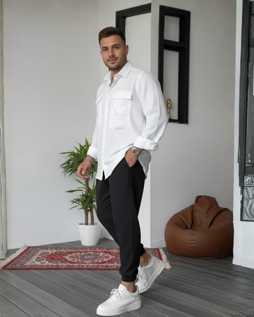 Pantalon Sport Urban cu Confort Maxim și Stil Mulat Pentru Bărbați®