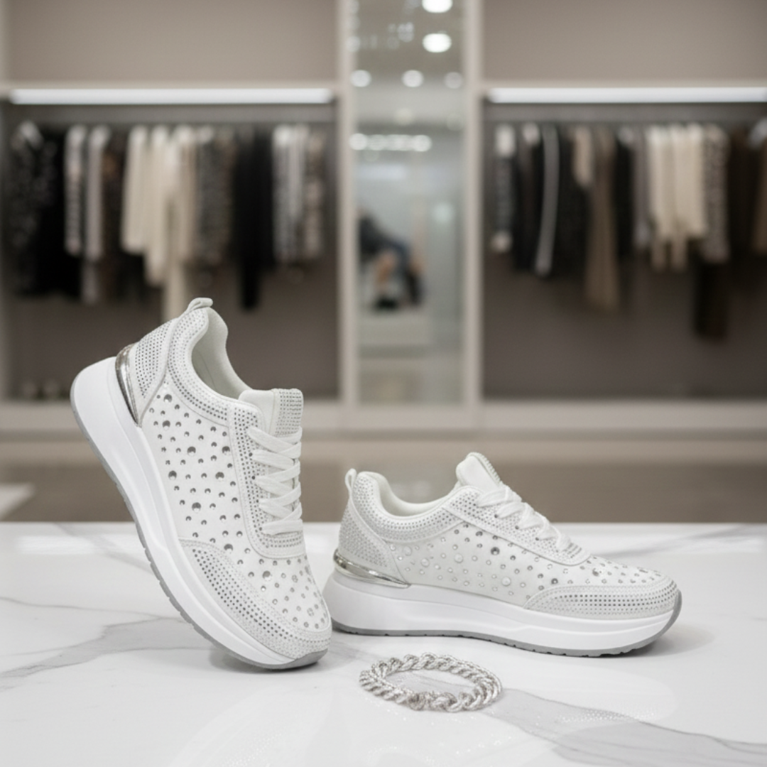 Pantofi Sport cu Diamante pentru Femei