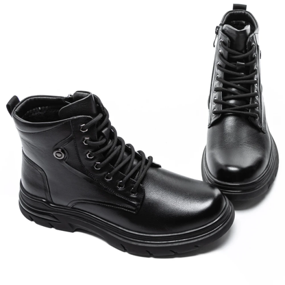 Ghete din Piele Naturală cu Design Robust și Stil Urban Pentru Bărbați