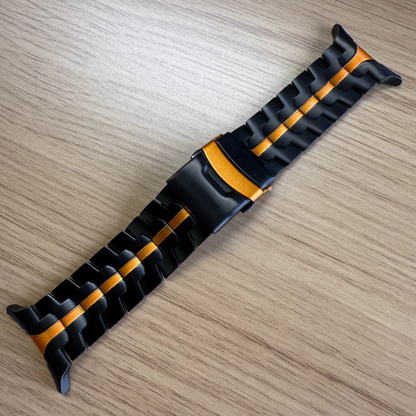 Ceas sportiv cu curea din titan futurist și funcțional