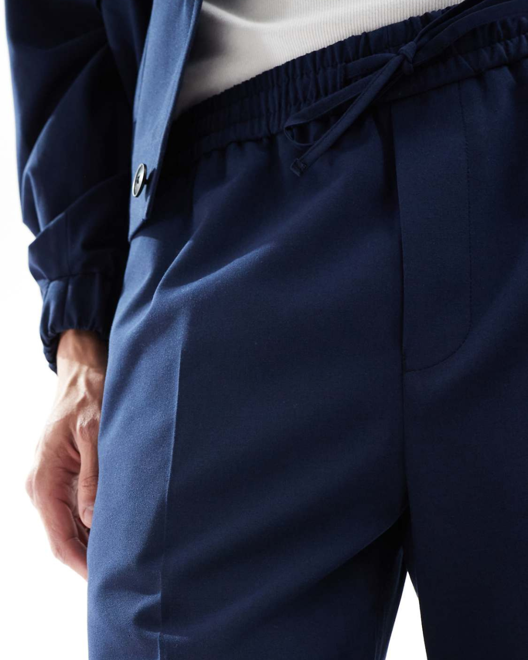 Pantaloni Casual cu Talie Reglabilă pentru Bărbați