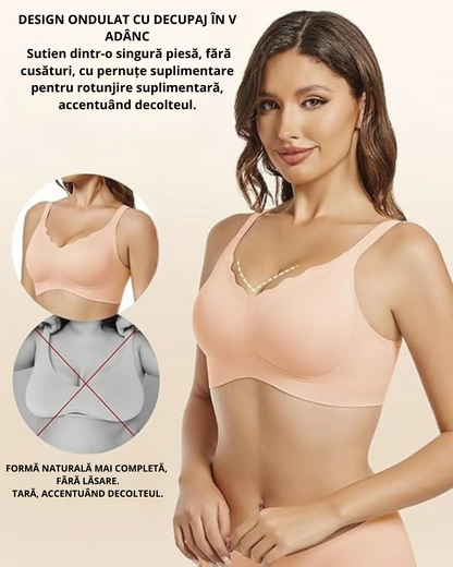 Sutien push-up Moale și Confortabil Fără Cusături ( OFERTĂ 2X1)