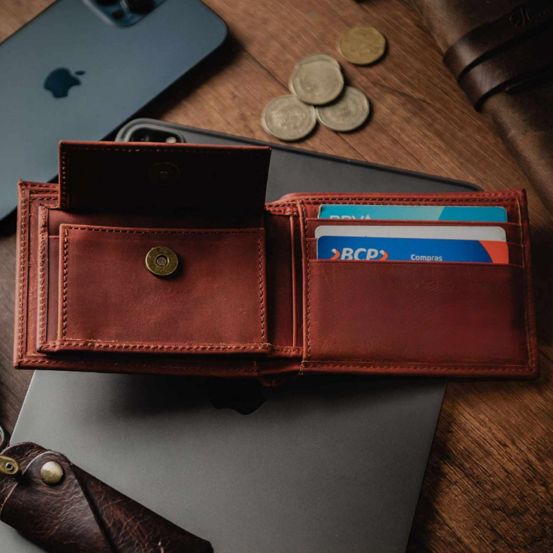 Portofel din Piele Autentică pentru Bărbați