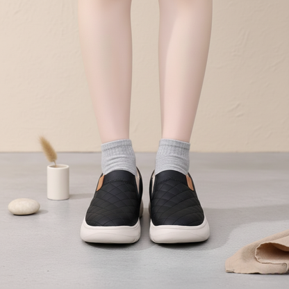 Adidași fără șireturi, căptușiți, pentru femei