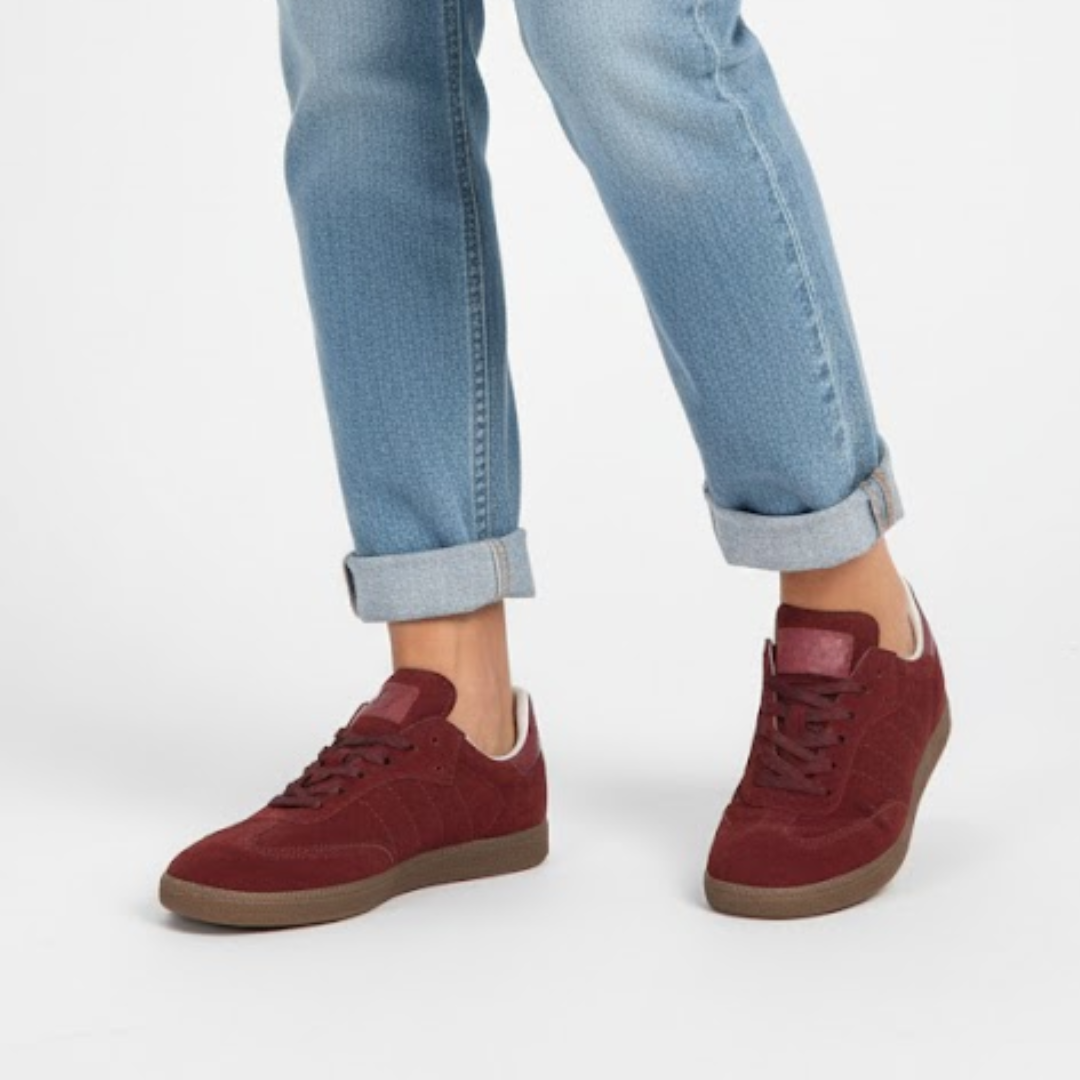 Pantofi din piele de căprioară cu tălpi ortopedice pentru femei