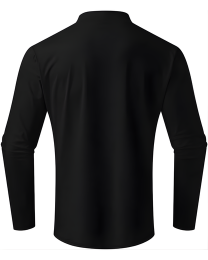 Tricou termic cu guler înalt pentru bărbați