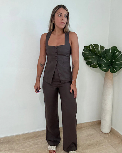 Set de Lenjerie Chic Pentru Femei Eleganță Minimalistă și Potrivire Sofisticată