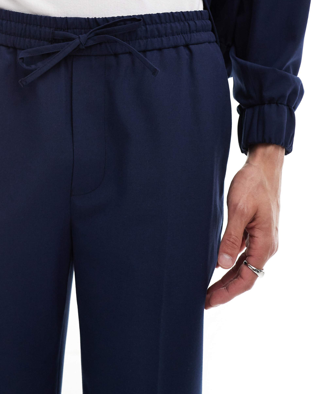 Pantaloni Casual cu Talie Reglabilă pentru Bărbați