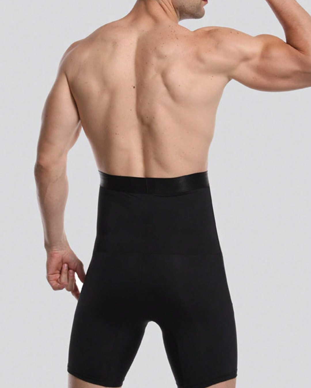 Lenjerie Abdominală cu Talia Înaltă și Strat Dublu pentru Bărbați ®