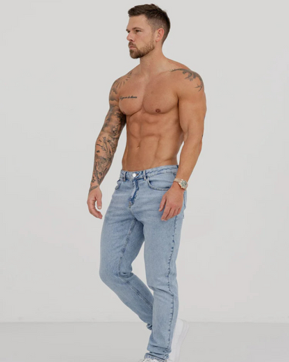 Blugi Clasici Confortabili pentru Bărbați