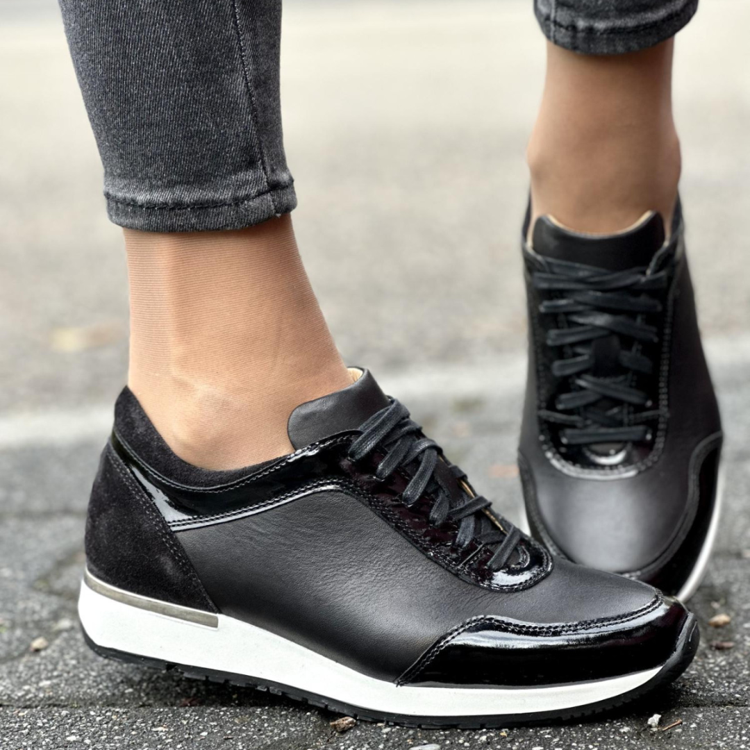 Pantofi eleganți din piele naturală pentru femei