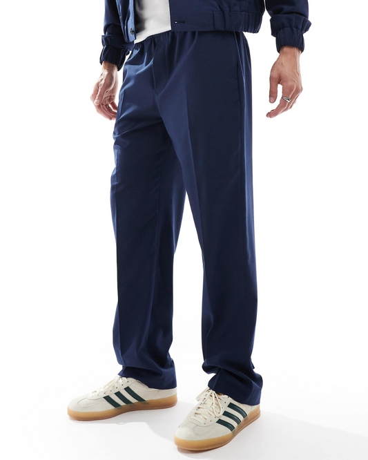 Pantaloni Casual cu Talie Reglabilă pentru Bărbați