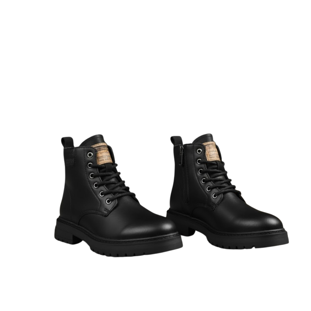 Bocanci bărbați stil militar cu talpă robustă®