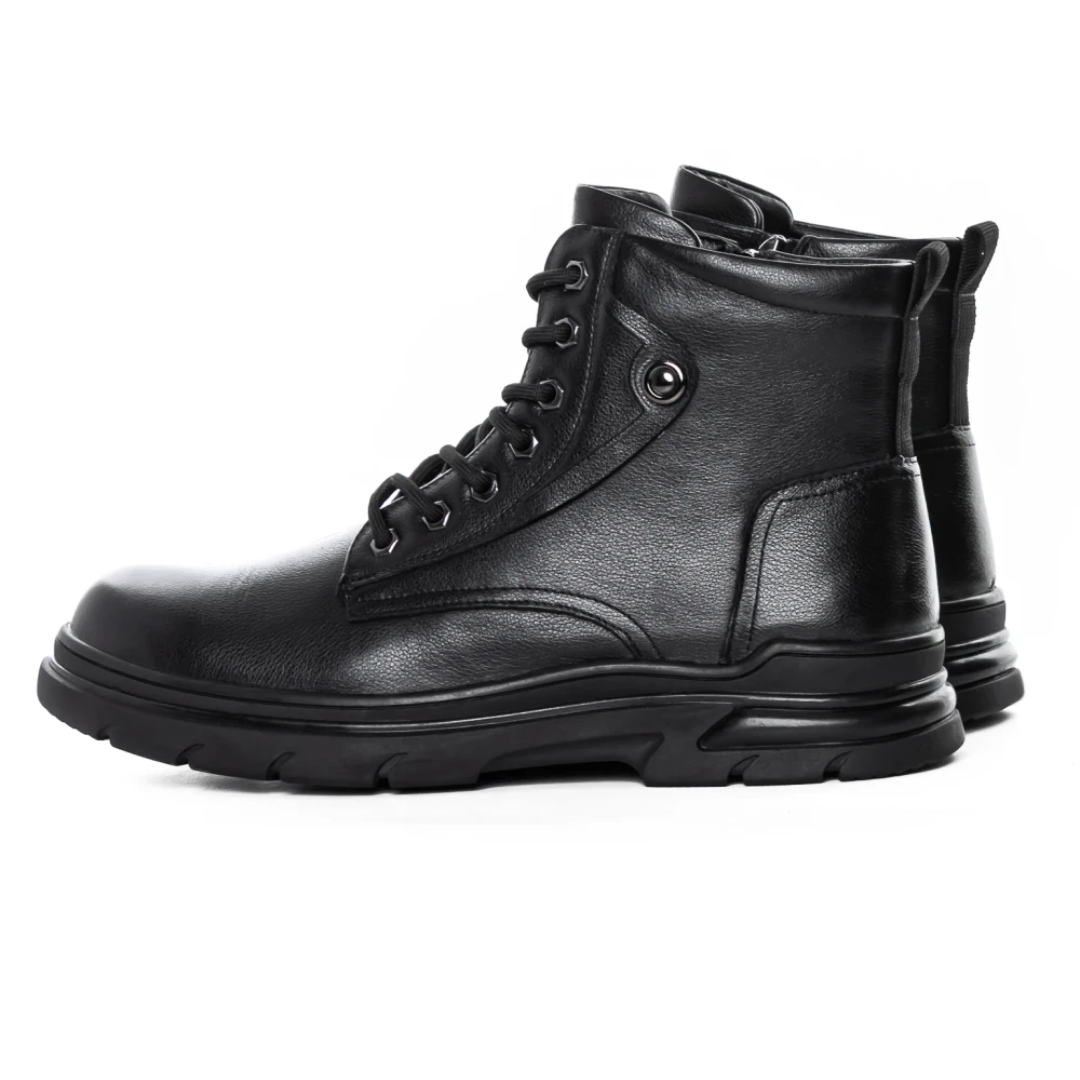 Ghete din Piele Naturală cu Design Robust și Stil Urban Pentru Bărbați