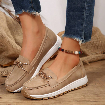 Mocasini cu talpă groasă pentru femei