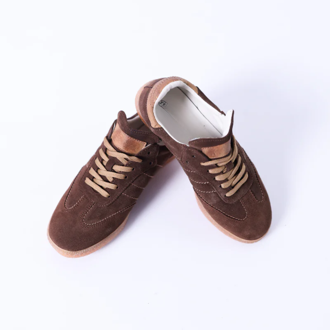 Pantofi din piele de căprioară cu tălpi ortopedice pentru femei