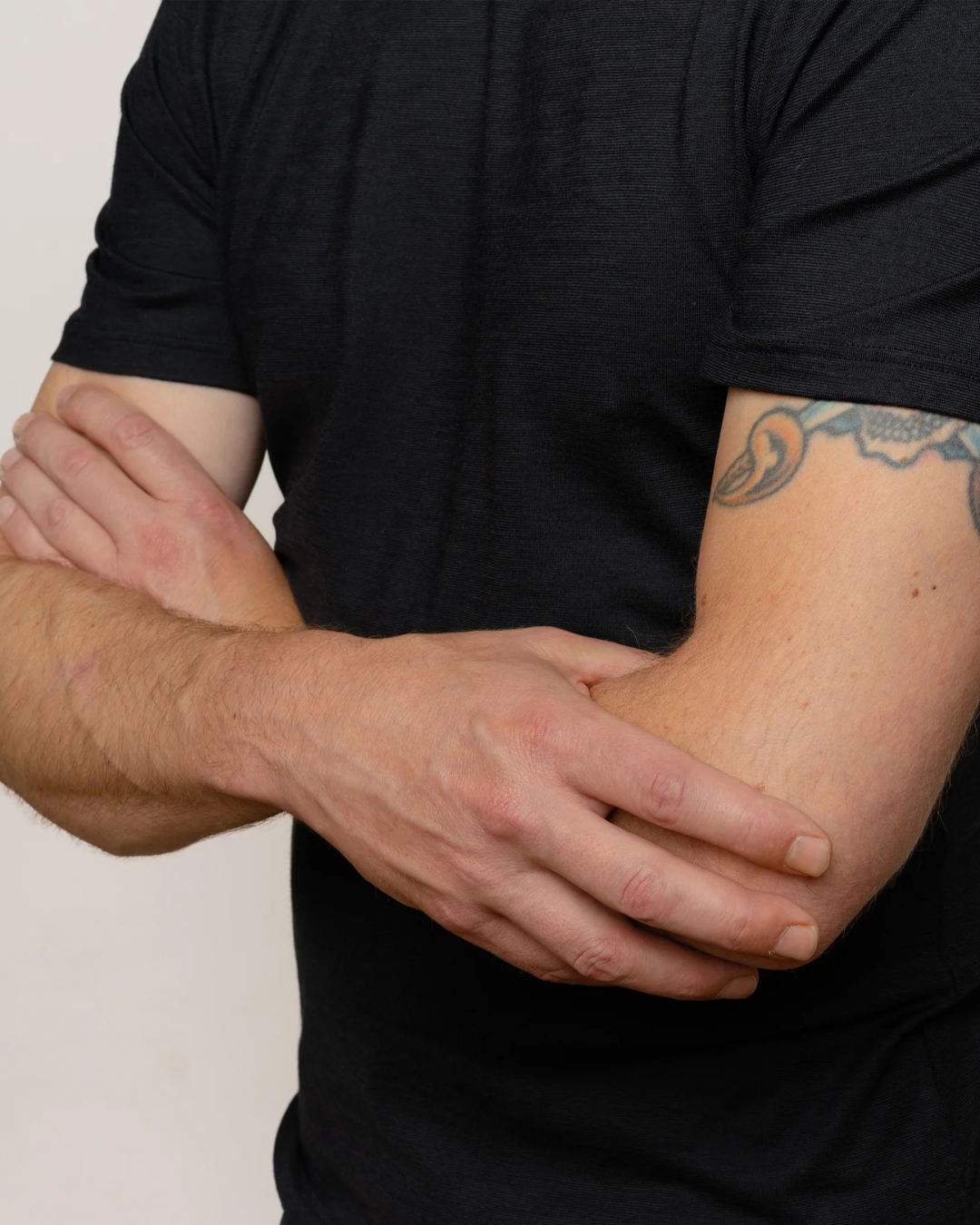 Tricou din lână merino pentru bărbați Moale, respirabil și cu croială slim fit®