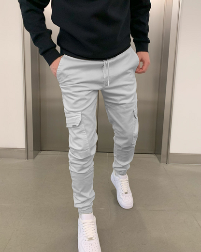 Bărbați bumbac Jogger Cargo Elasticated®