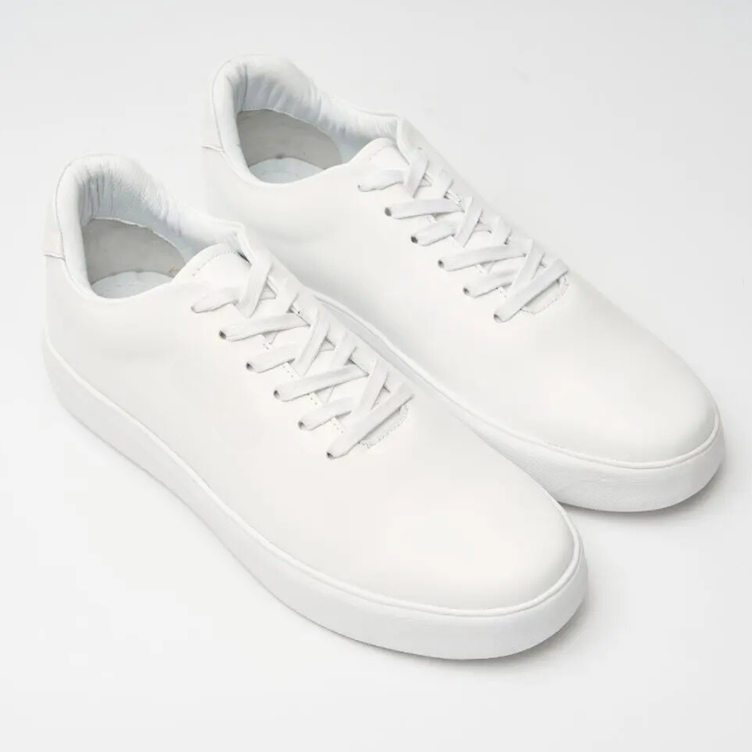 Pantofi casual din piele pentru bărbați, cu talpă confortabilă