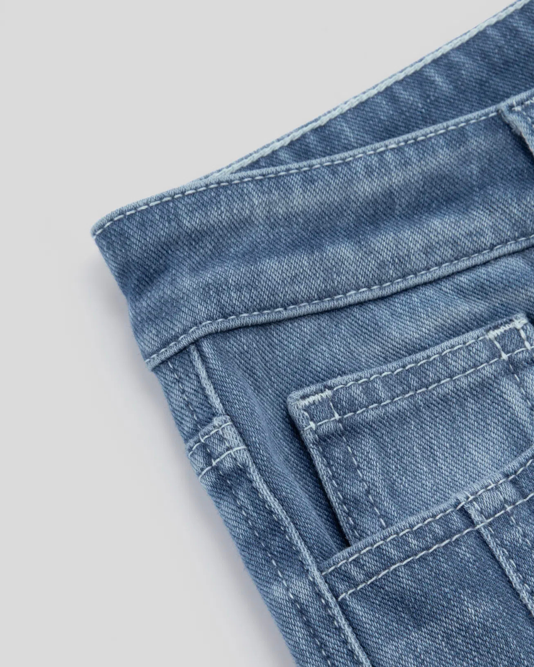 Blugi Skinny Elastici cu Mai Multe Buzunare și Fermoar