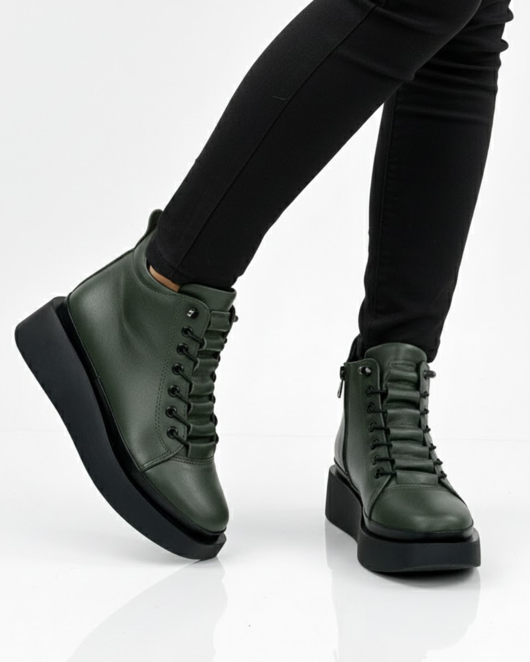 Ghete din Piele Naturală cu Izolație Ușoară pentru Femei