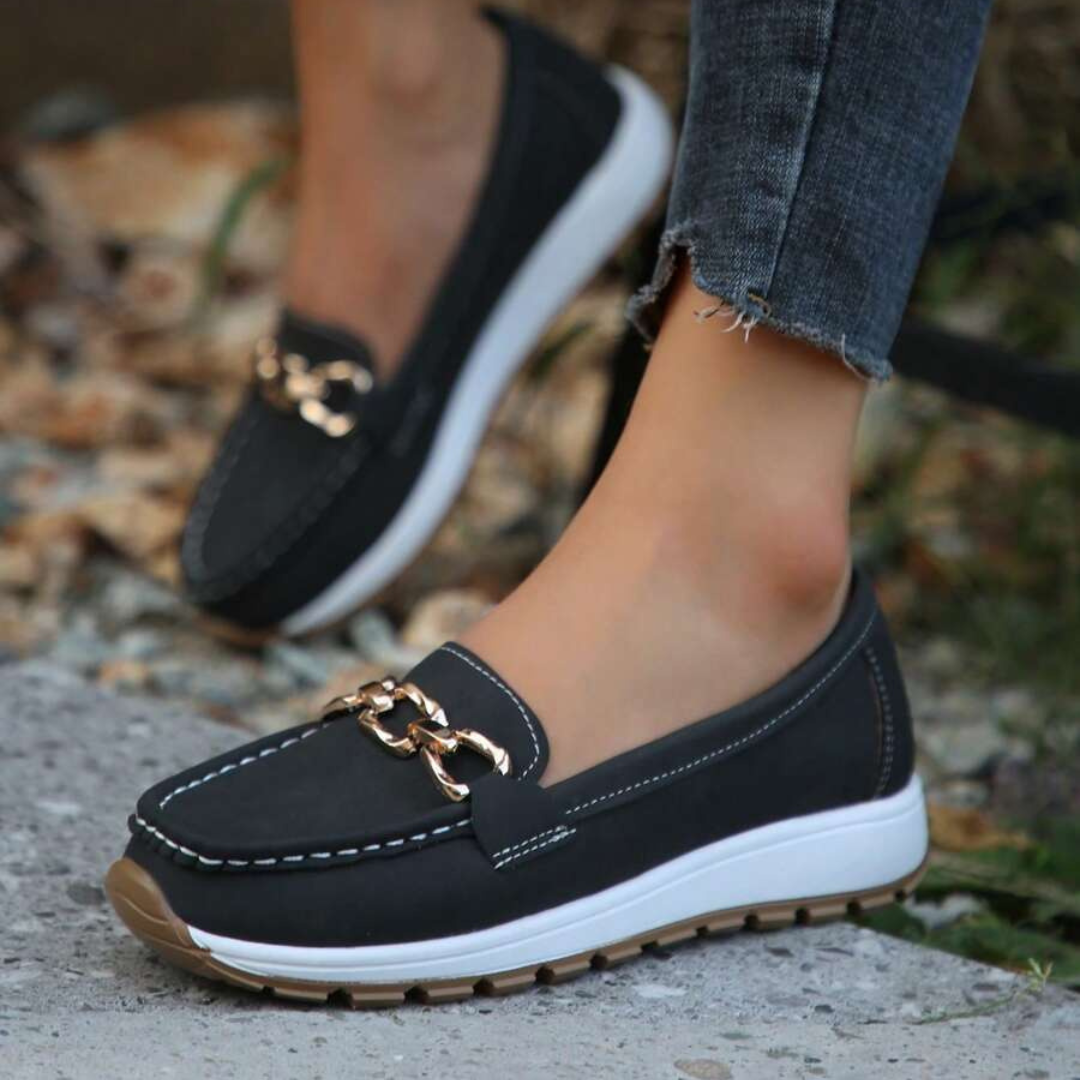 Mocasini cu talpă groasă pentru femei