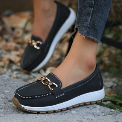 Mocasini cu talpă groasă pentru femei