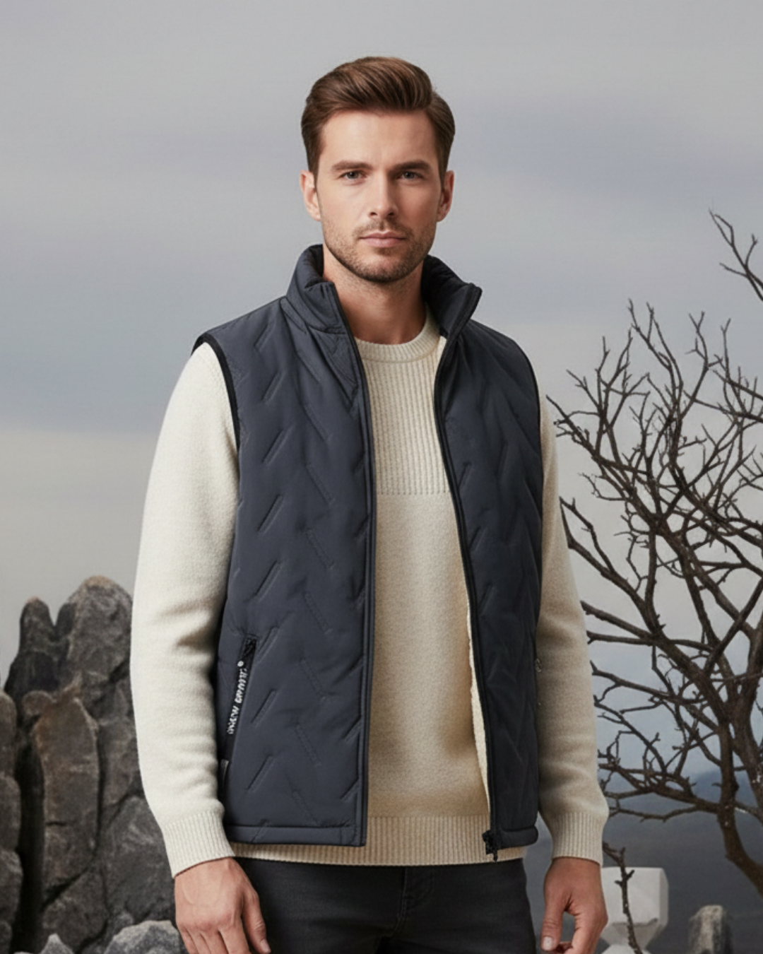 Vestă matlasată termică unisex