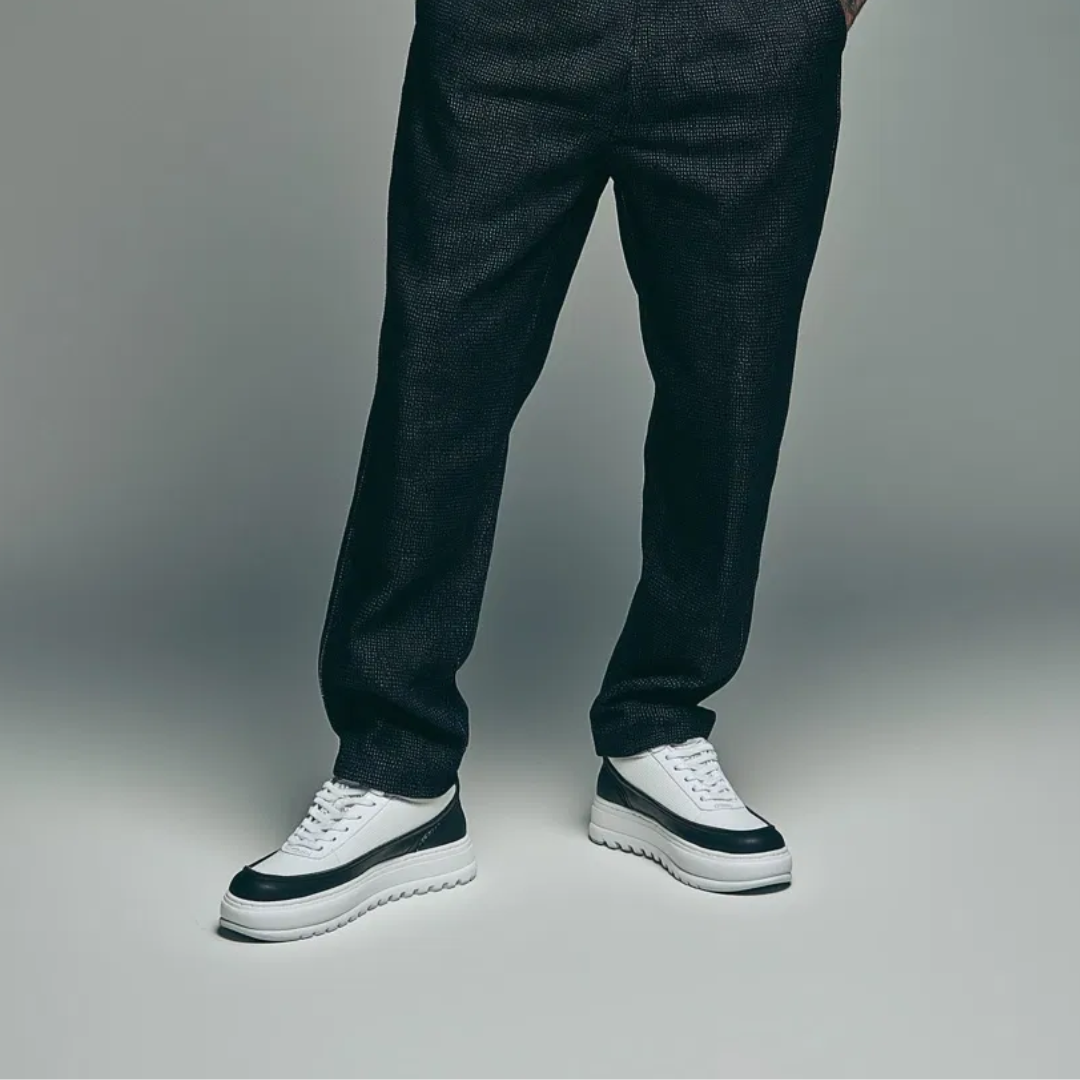 Pantofi pentru bărbați cu înălțime ascunsă